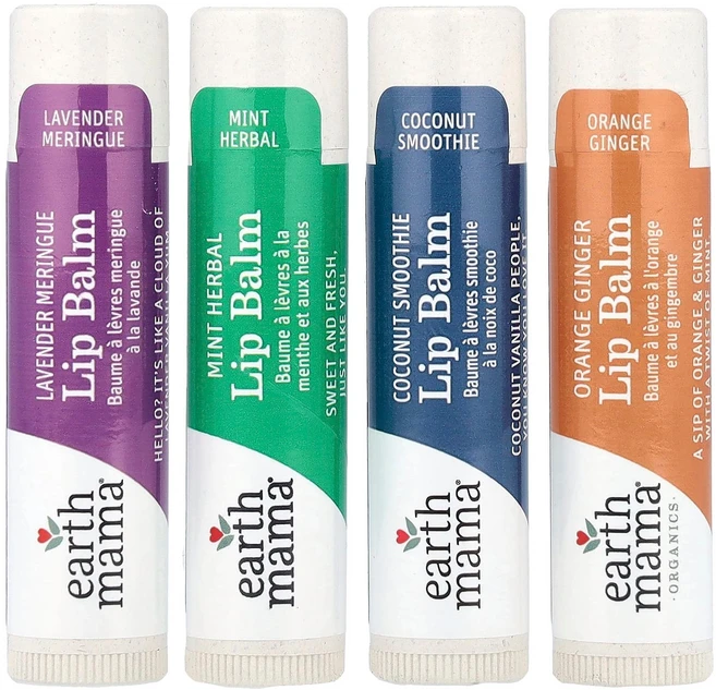 어스 마마 립밤 쿼드러플렛 4개입 각 4ml (0.15oz) EMA-01083 - 쿠팡