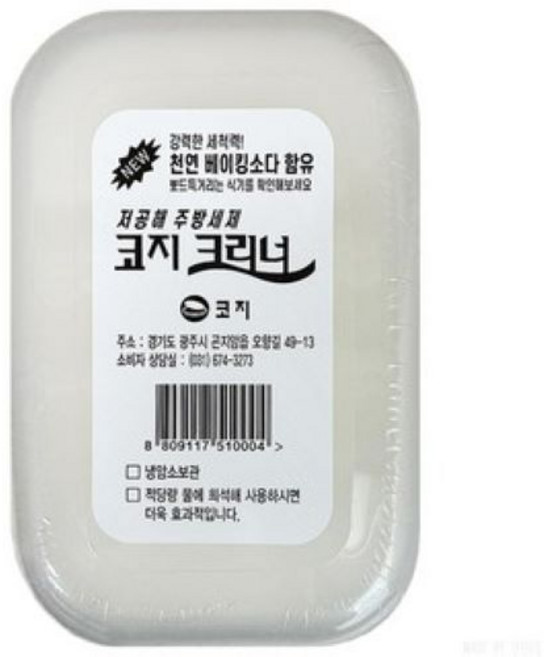 코지 저공해 주방세제 코지크리너 630g, 1개