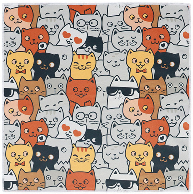 다용도 매직 보자기 파우치 여행용 화장품 수납 자석 요술파우치 1개 50x50