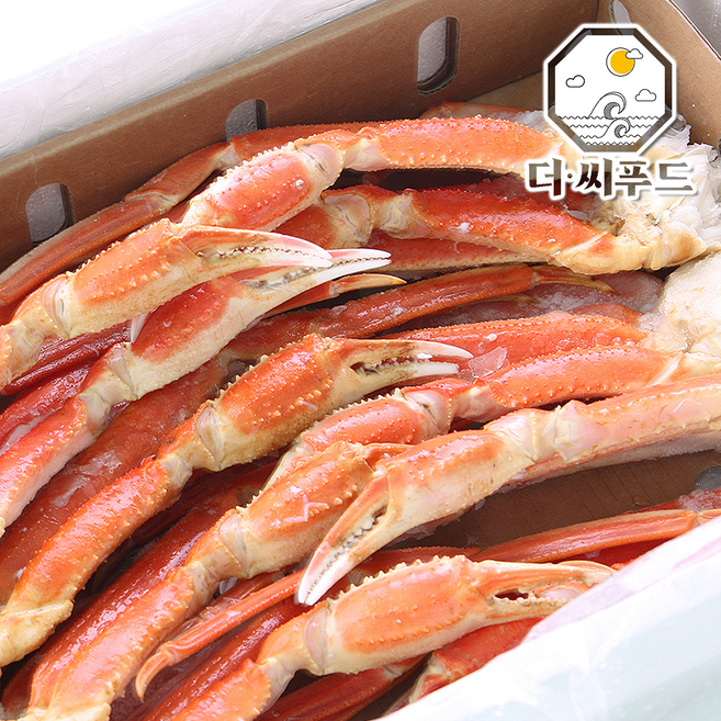 러시아 자숙 스노우크랩 25년신물 킹크랩 섹션 대게 홈파티 집들이 명절선물, 스노우크랩 4L (25년신물) 5kg, 1개, 5kg