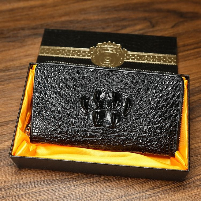 남성 악어가죽 손가방 클러치백 데일리 장지갑 맨스백 심플 장지갑