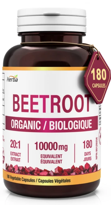 허바캐나다 비트뿌리 10000mg 180베지캡슐 비트뿌리 레드비트, 1개, 180정 - 쿠팡