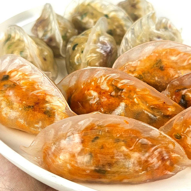 유별난 투명 감자피만두 김치1.4kg+낙지1kg, 1세트, 2.4kg