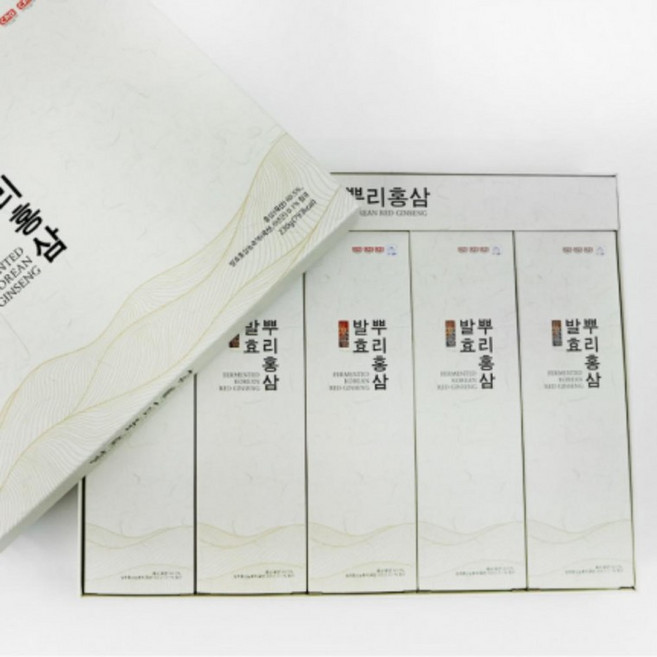 6년근 발효홍삼 농축액을 함유한 고려홍삼정과, 1개