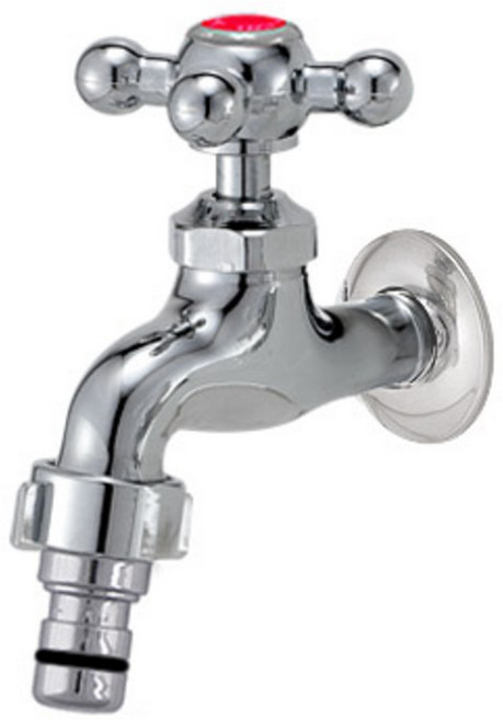 십자커플링 수도꼭지, 1개