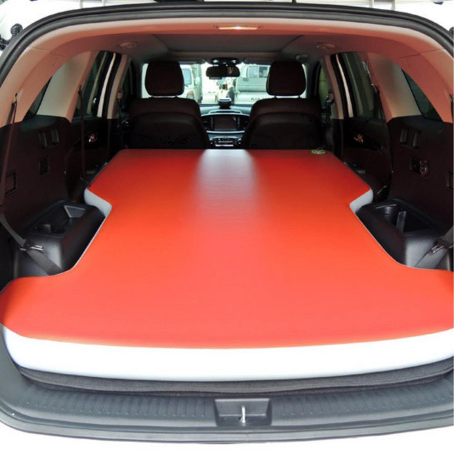 차박 자동차 차량 평탄화 에어 매트 쏘렌토 MQ4 7인승 전체형 방염 캠핑 여행, 레드