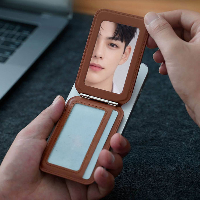 맥세이프 거치대 거울카드지갑 올인원 5장수납