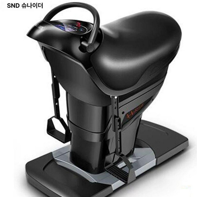 승마기구 다이어트 운동기구 다리근력 밸런스 운동, 블랙 150kg 내하중 + 20기어 + LCD, 기본 모델명/품번
