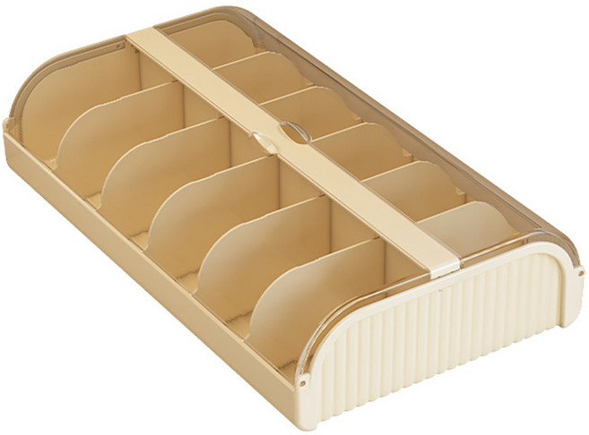 쬬린 속옷 칸막이 수납함, 화이트, 1개