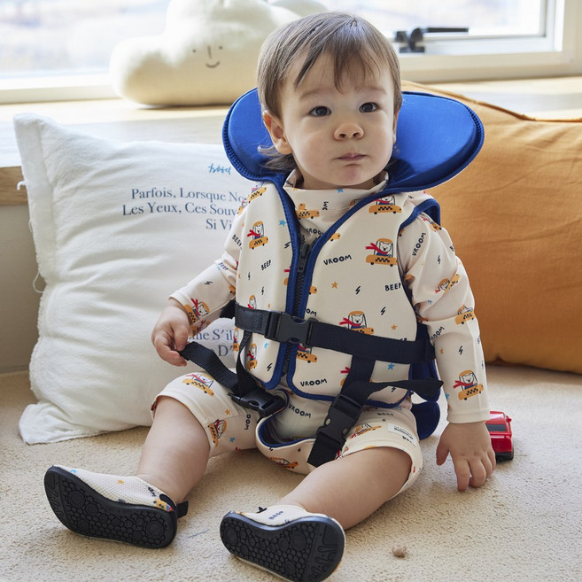 베베샤 유아동 네오플랜 수영조끼, 자동차