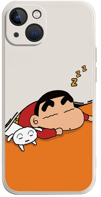 꾸벅꾸벅 졸고 있는 짱구 아이폰 갤럭시 폰케이스