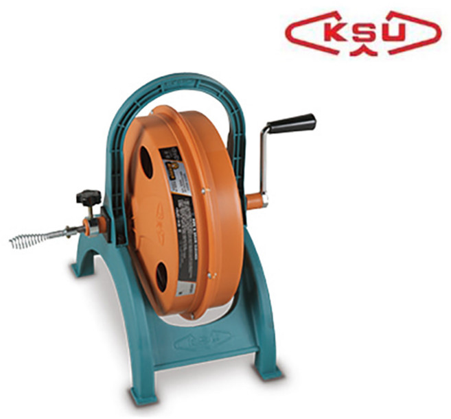 공성 스프링 청소기 플라스틱 20M 하수구 청소, 1개