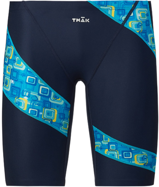 티막수영복[NC 강서점 직접출고] 남성 탄탄이 큐브 라인 5부 실내수영복