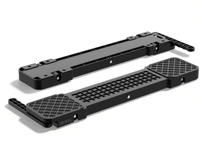 DEWEL 360도 회전 받침대 다용도 가구 운반도구 무거운 가구 옮기기 세탁기 냉장고 소파 이동기구, 1세트, 블랙