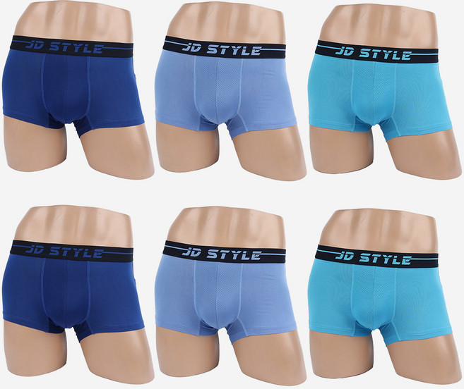 제임스딘 남성 메쉬 드로즈 6P 세트 여름 시원한 팬티