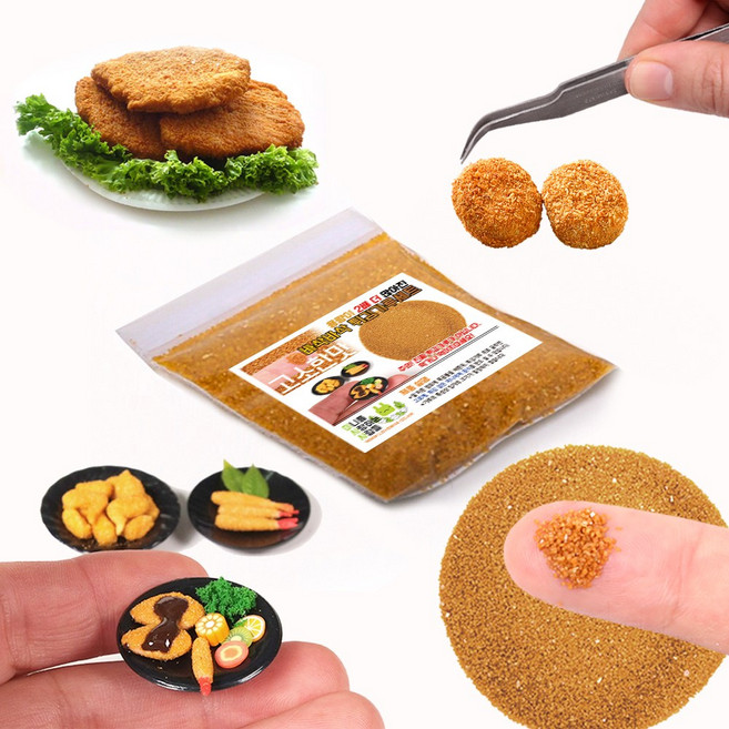 미니를사랑하는사람들 레진공예 미니어쳐 DIY 표현재 단품, 4번 튀김가루(고소한맛), 1개