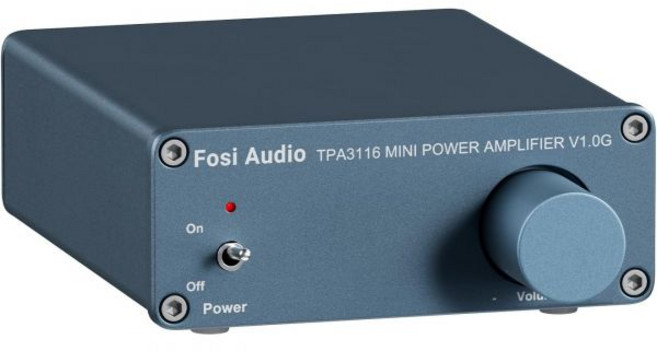 포시 오디오 V1.0G 2채널 클래스 D 미니 스테레오 앰프 가정용 스피커용 TPA3116 50W x 2 와 파워 서플라이