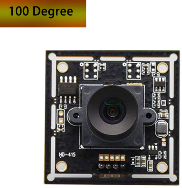 산업용 USB 카메라 모듈 IMX415 센서 광각 120 도 USB2.0 OTG UVC 플러그 앤 플레이 라이트번 미니 웹캠용 8MP 4K, 없음, 2) 100Degree
