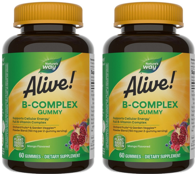 네이쳐스웨이 얼라이브! B-컴플렉스 구미, 2개, 60정