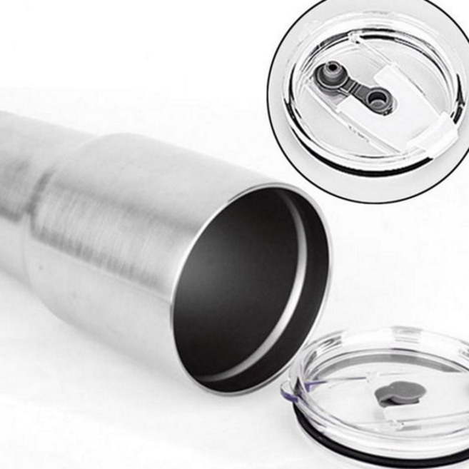 텀블러 뚜껑 스테인리스 스트로우 교체 텀블러 리드 주방 음료 물병 빨대, 텀블러뚜껑 20oz, 1개