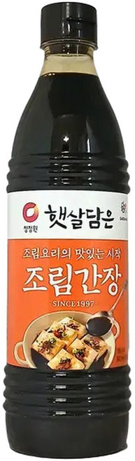 햇살담은 조림간장 840ml x 3개 / 요리소스 맛소스