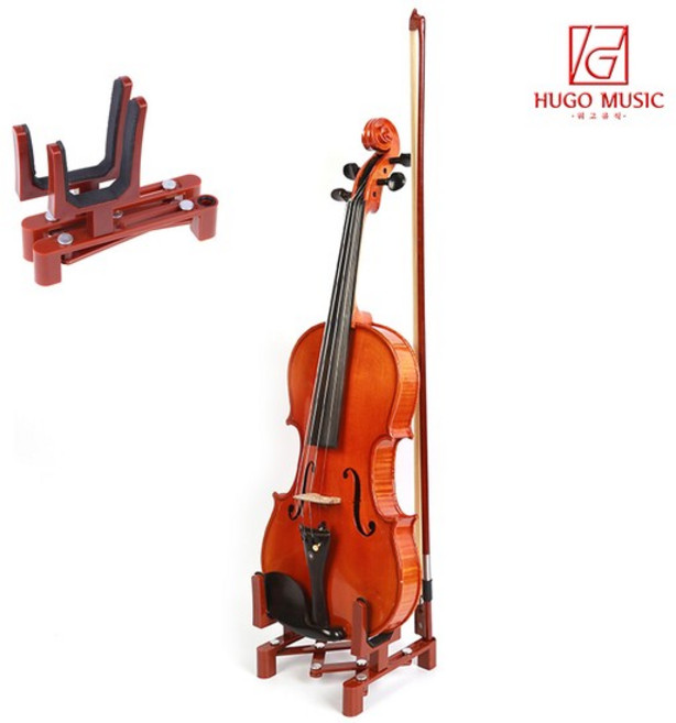 위고뮤직 G23 바이올린 우쿨렐레 거치대 스탠드 우쿠렐레 받침대, 없음