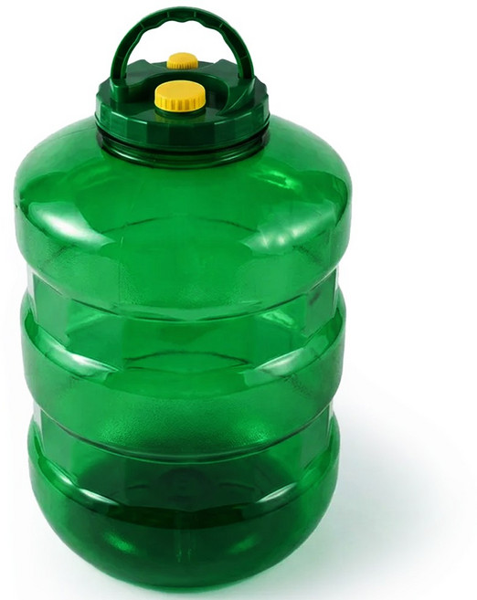 홀스파워 PET 페트병 과실주통 담금주 매실 원형 뉴그린 + 네임택1장, 1개, 30L