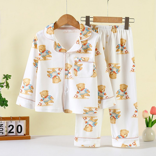 스타빈 아동용 학생 프린팅패턴 홈웨어 세트