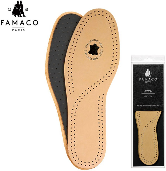 파마코 휘스키 가죽 구두깔창 냄새제거, 1개