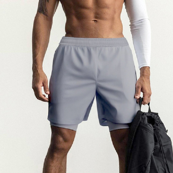 아모두모아 남성 투인원 러닝쇼츠 운동쇼츠 히든허리끈