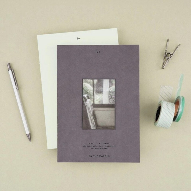 [2026년] 미리브 감성 포토 다꾸 다이어리, 1개, 03 스프링 리프