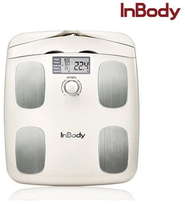 인바디 [인바디] 체지방 측정 스마트 체중계 다이얼 H20N, 오트밀 베이지