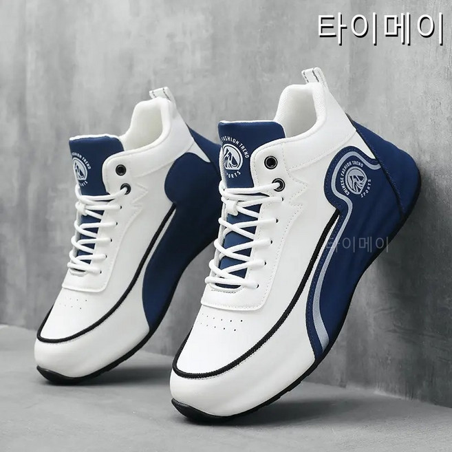 타이메이 봄 신발 흰색 소프트 바닥 운동화 미끄럼 방지 캐주얼 신발 패션 방수 가죽 면 캐주얼 러닝화