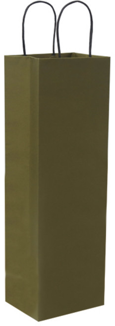 [와인쇼핑백] 지끈 와인1본입 카키 50ea
