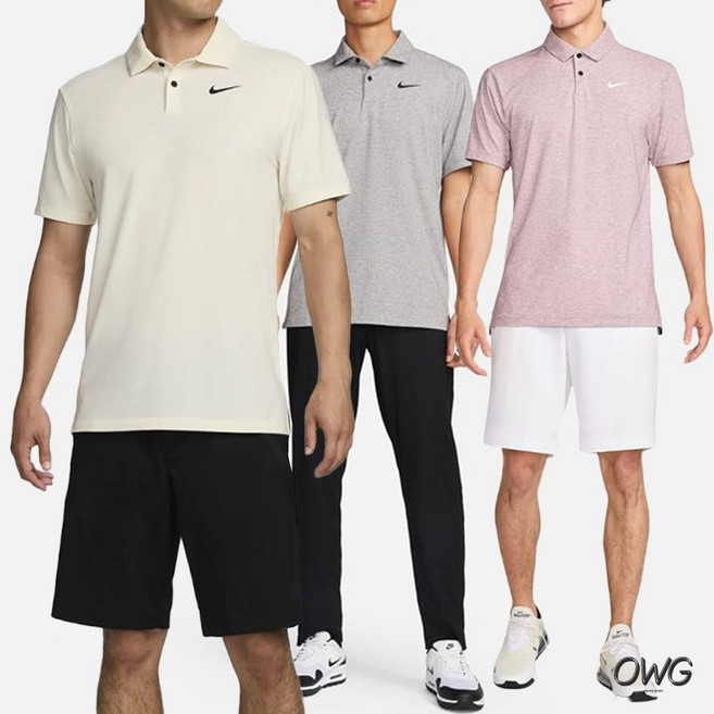 나이키골프카라티 상의 골프웨어 투어 폴로 티셔츠 PK반팔 남성