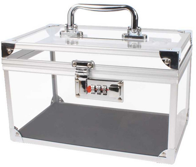 아크릴 투명 저금통 동전 인테리어 저금 선물 박스 지폐, 1개, 1. 소형