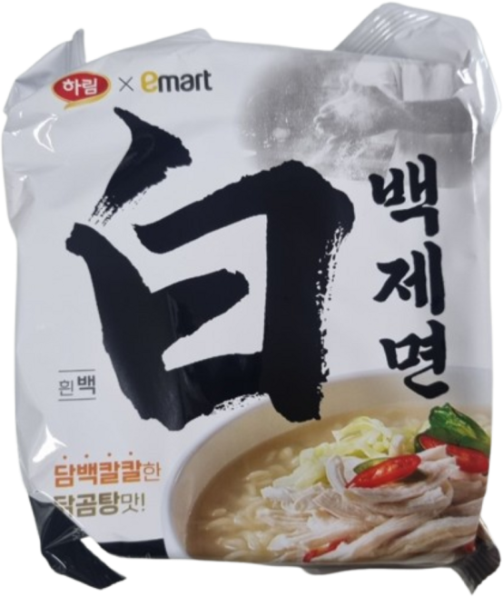 하림 백제면 118g (사탕증정), 4개