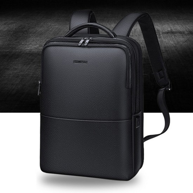 BP9252B 남자 천연소가죽 백팩 정장 캐주얼 가방