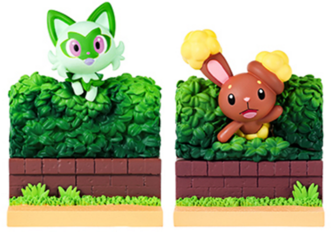 포켓몬스터 피규어 어서와 콜렉션 나오하 이어롤, 1세트