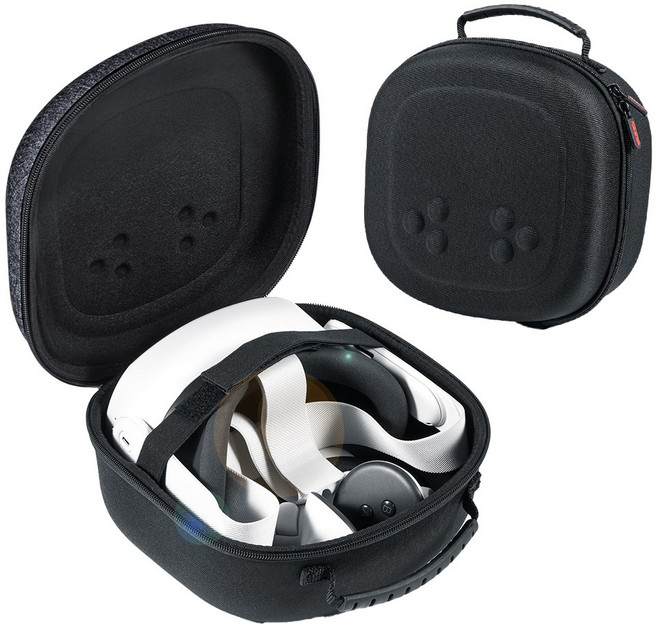 스냅케이스 VR 메타퀘스트3 / 3S 파우치 가방 케이스, 1개, VC02 블랙