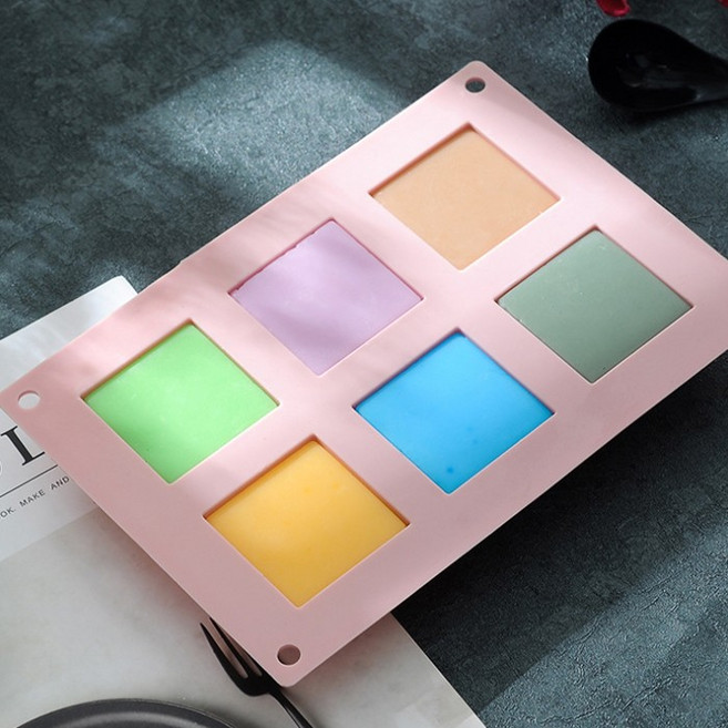 DIY 몰드 비누 석고 방향제 만들기 재료, 모스큐브몰드, 1개