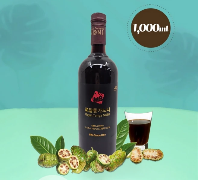 발효 숙성 노니원액주스 노니진액 노니즙 노니주스 로얄 통가 노니 프로제로닌 이리도이드 폴리페놀 함유 Noni 과채주스 숙성액 제조방법 특허 보유 1000ml 1개, 1L - 쿠팡