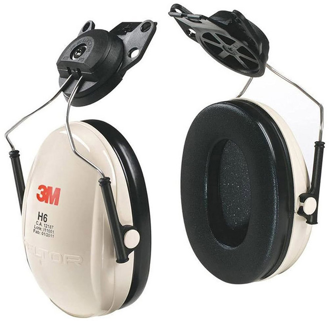 3M PETOR 청력 보호 옵티밋 95 이어머프 조절 가능한 이어컵 E-A-Rfit 호환 스테인리스 스틸, Cap Mount