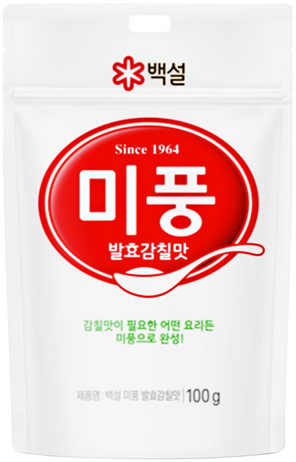 백설 미풍, 100g, 18개