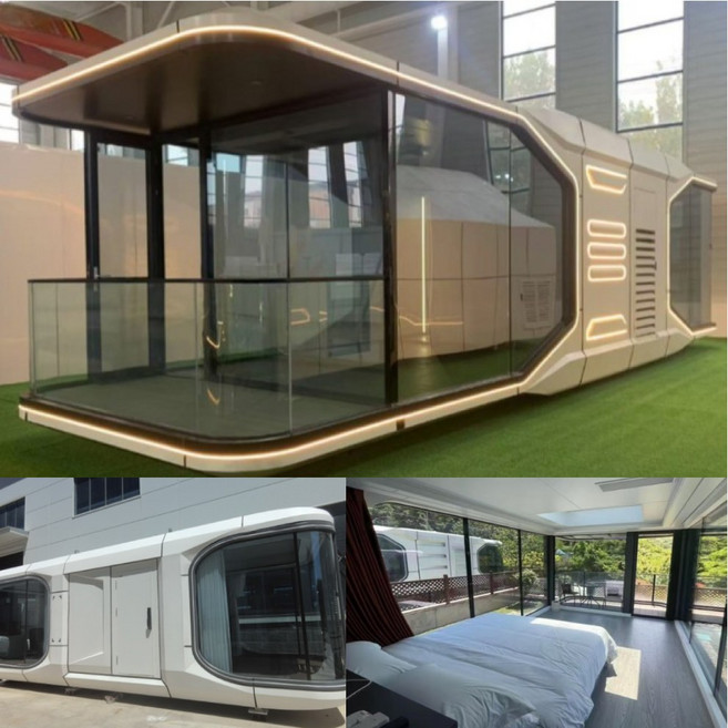 10평 농촌 체류형 쉼터 캡슐하우스