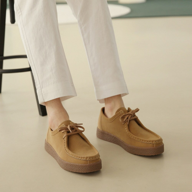 [당일출고]남자 스웨이드로퍼 발편한 키높이 로퍼 남성 수제 세무구두