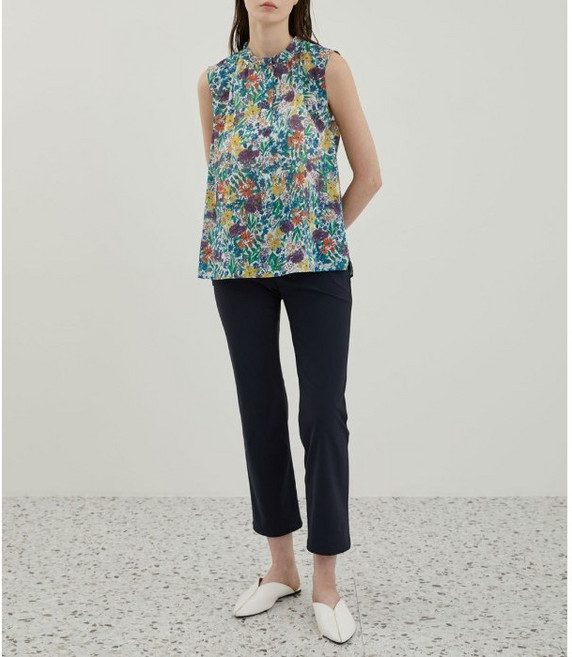 올리비아로렌 여성용 져지 슬림 부츠컷 팬츠 VOPDL4M3311