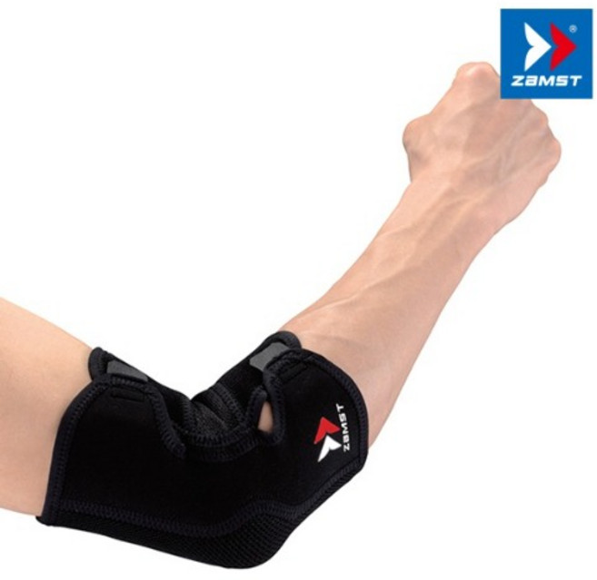 잠스트 ZAMST 엘보우 슬리브 팔꿈치보호대 테니스 골프 엘보, 1개