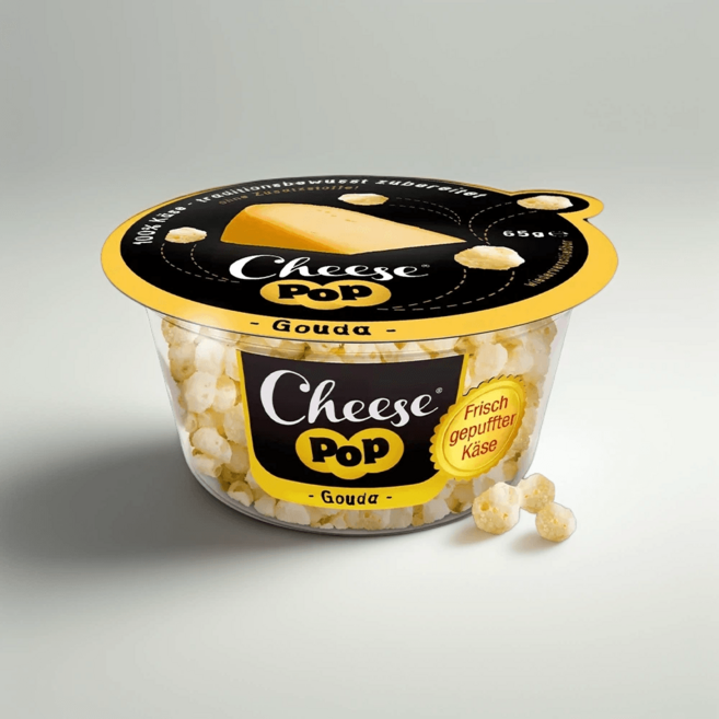 치즈 팝 고다 스낵 65g 와인안주 맥주안주 고다치즈 치즈스낵 바삭한, 1개