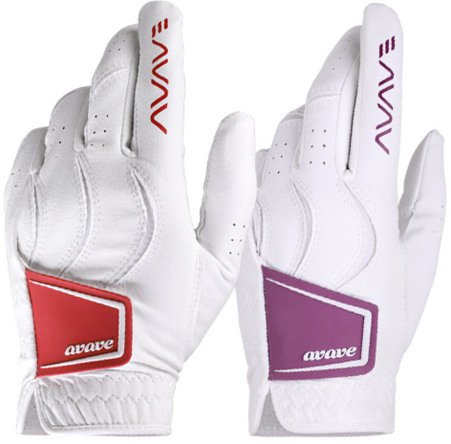 [AVAVE] 어베이브 팬시 컬러와펜 극세사 골프장갑, 1개